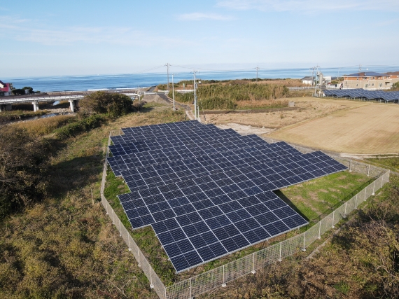 自社で太陽光発電所を所有